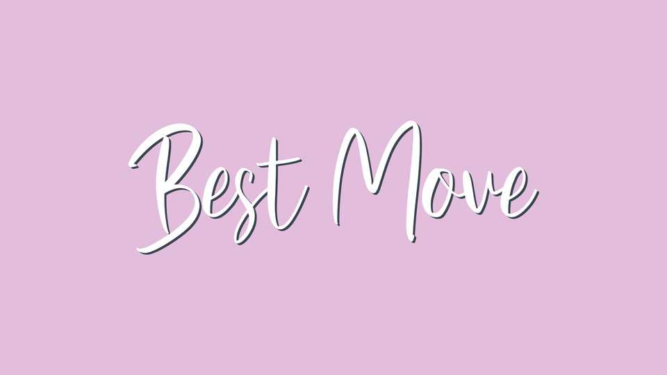 Best Move Font › Fontesk