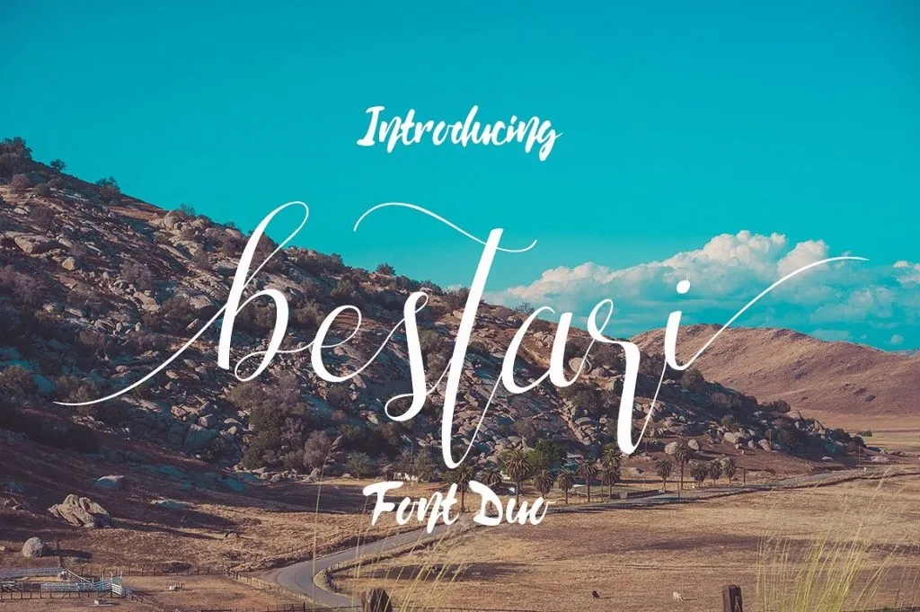 Bestari Script Font
