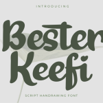 Bester Keefi Script Font