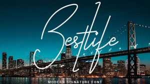 Bestlife Script Font › Fontesk