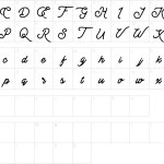 Bestters Supply Font - Fonte Grátis Mapa de caracteres da fonte Bestters Supply Font