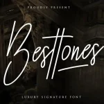 Besttones Signature Font