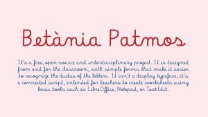 Betània Patmos Font › Fontesk