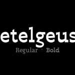 Betelgeuse Font Family › Fontesk