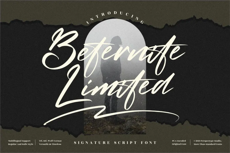 Beternite Limited Font