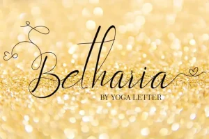 Betharia Calligraphy Font