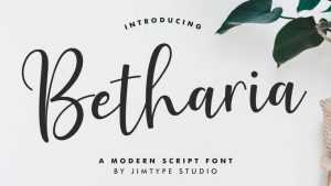 Betharia Font › Fontesk