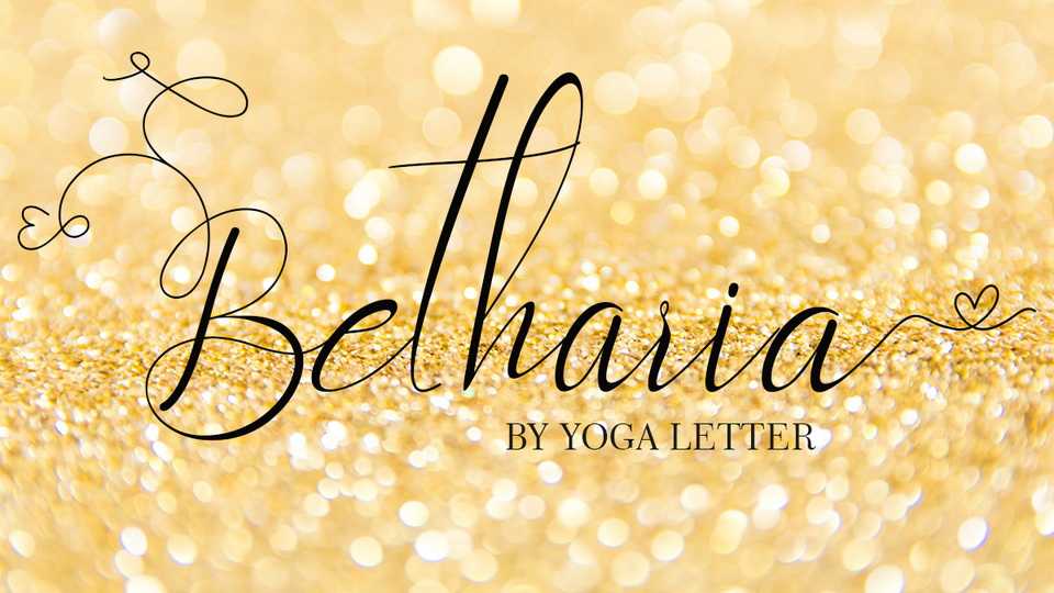 Betharia Script Font › Fontesk