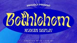 Bethlehem Font › Fontesk