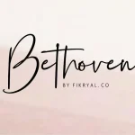 Bethoven Handwritten Font
