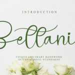 Bettania Calligraphy Font - Fonte Grátis Bettania Calligraphy Font