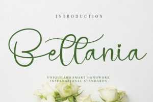 Bettania Calligraphy Font