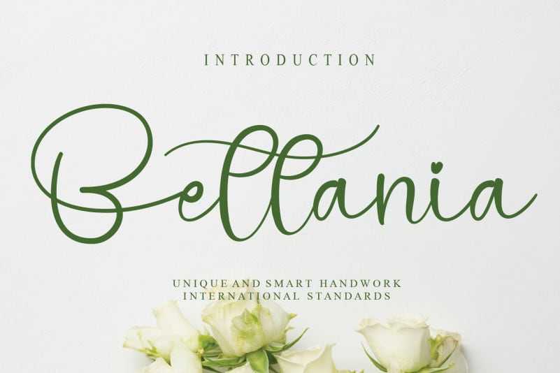 Bettania Calligraphy Font