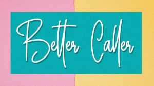 Better Caller Font › Fontesk