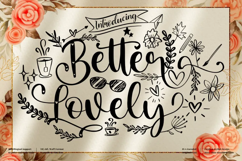 Better Lovely Font