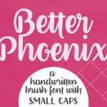 Better Phoenix Sample Font