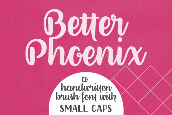 Better Phoenix Sample Font