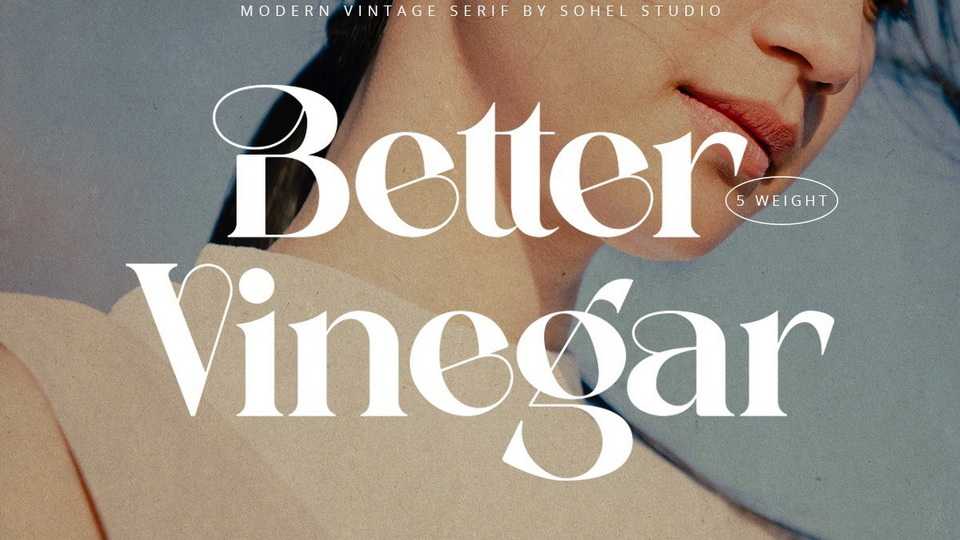 Better Vinegar Font › Fontesk