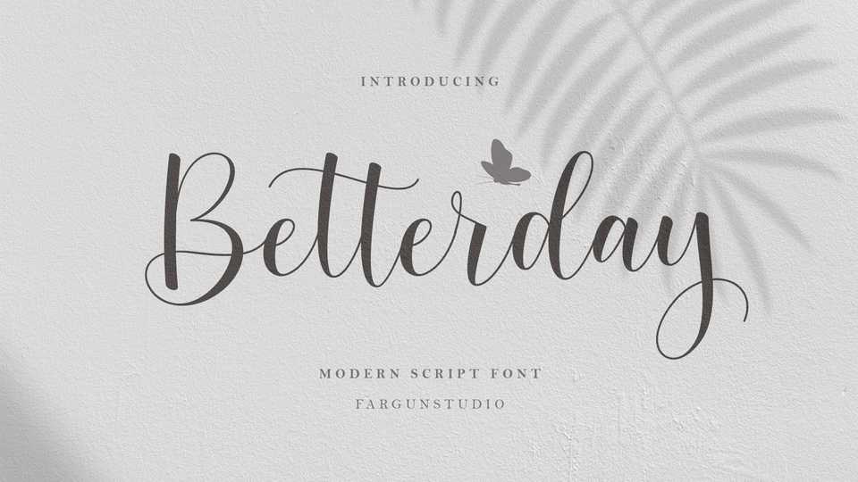 Betterday Script Font › Fontesk