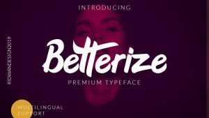 Betterize Font › Fontesk