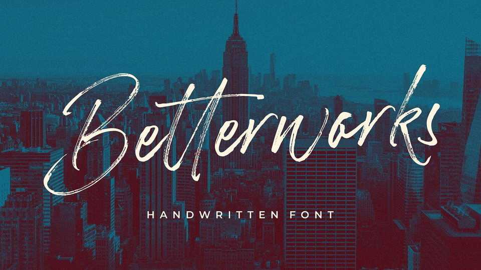 Betterworks Font › Fontesk