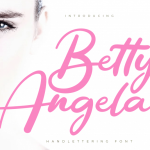 Betty Angel Script Font