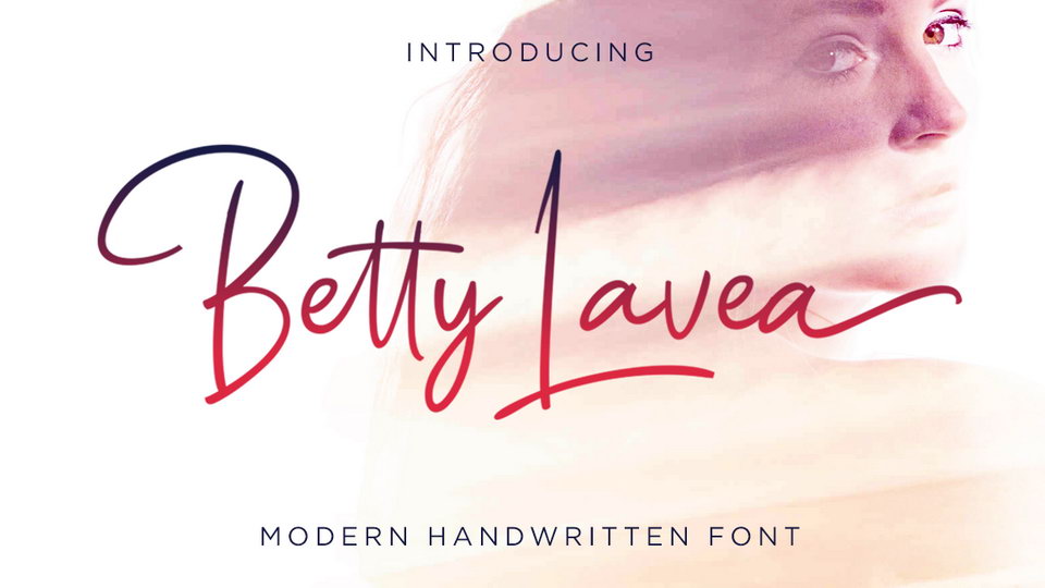Betty Lavea Script Font › Fontesk