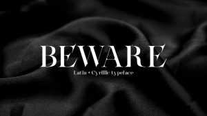 Beware Font › Fontesk