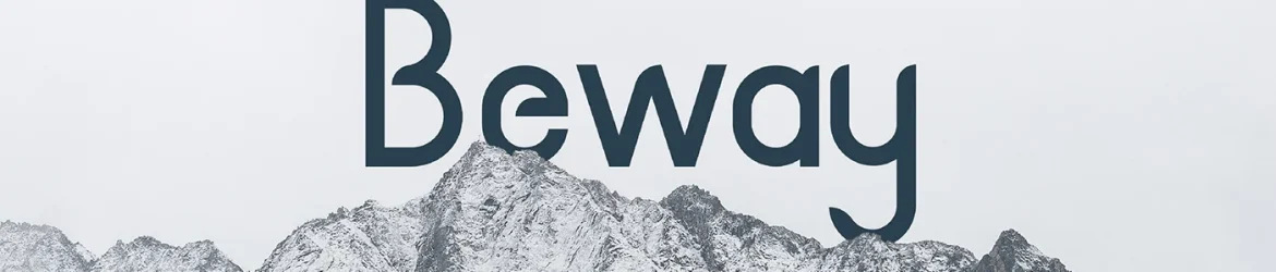 Beway Typeface