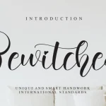 Bewitched Font - Fonte Grátis Bewitched Font