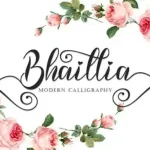Bhaillia Calligraphy Font