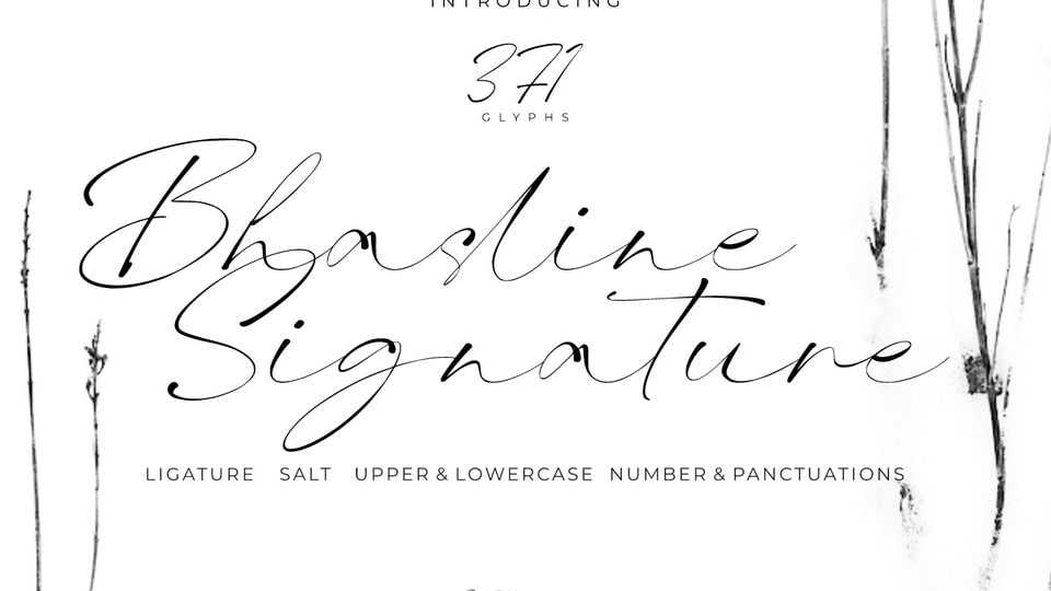 Bhasline Font › Fontesk