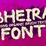 Bheira Brush Font
