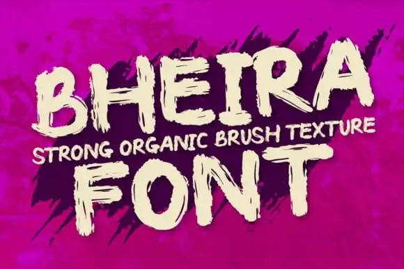 Bheira Brush Font