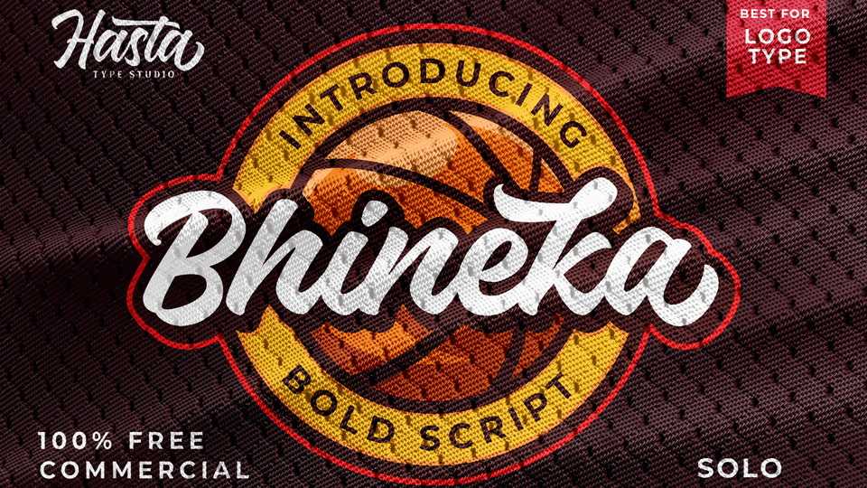 Bhineka Script Font › Fontesk