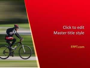 Bicycle Safety PowerPoint Template