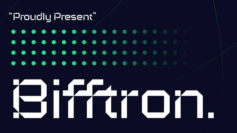 Bifftron Font › Fontesk
