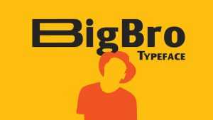 Big Bro Font › Fontesk