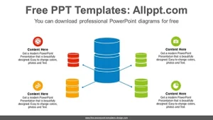 Big Data Analytics PowerPoint Diagram