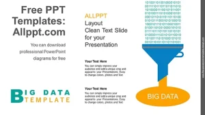 Big Data Funnel PowerPoint Diagram