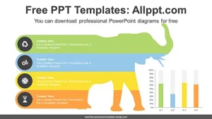 Big Data Vertical Bar Chart PPT Diagram