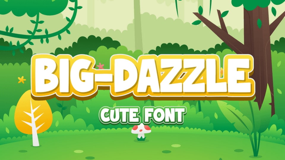 Big Dazzle Font › Fontesk