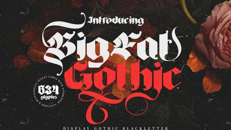 Big Fat Gothic Font › Fontesk