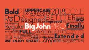 Big John Pro Font Family › Fontesk