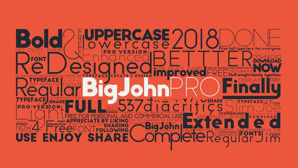 Big John Pro Font Family › Fontesk