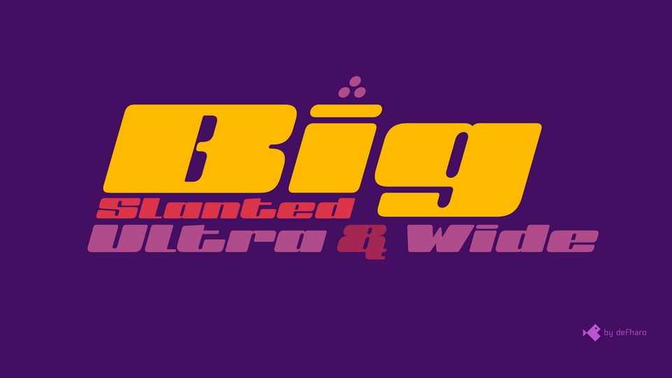BIG Slant Font › Fontesk
