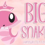 BIG SNAKE Display Font