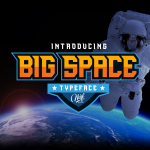 Big Space Typeface - Fonte Grátis Big Space Typeface
