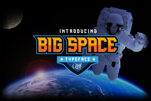 Big Space Typeface