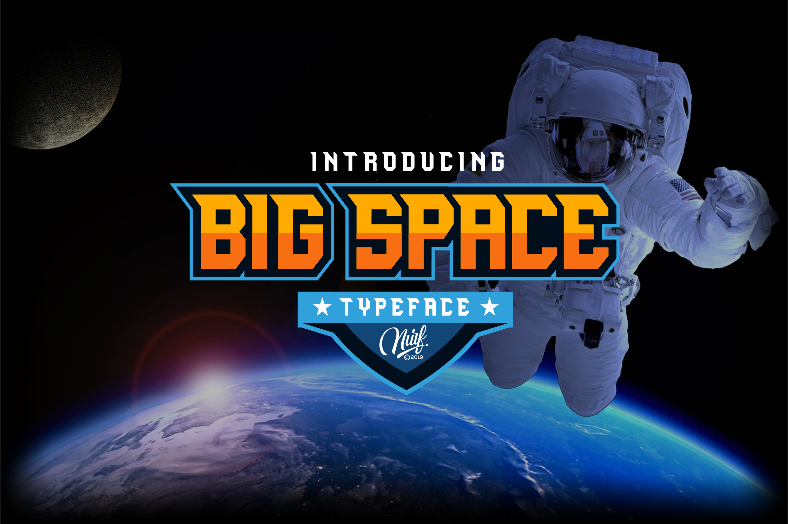 Big Space Typeface